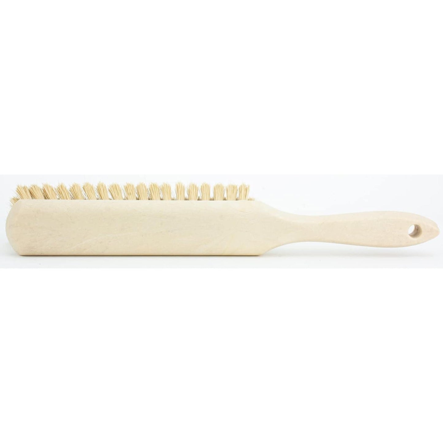 SPARTA Handheld Soft Counter Brush 8 Inch Bristle Span, Multi-Use Dust Brush with 5 Inch Handle for Tables, Countertops, and Delicate Surfaces, Polyester, Tan