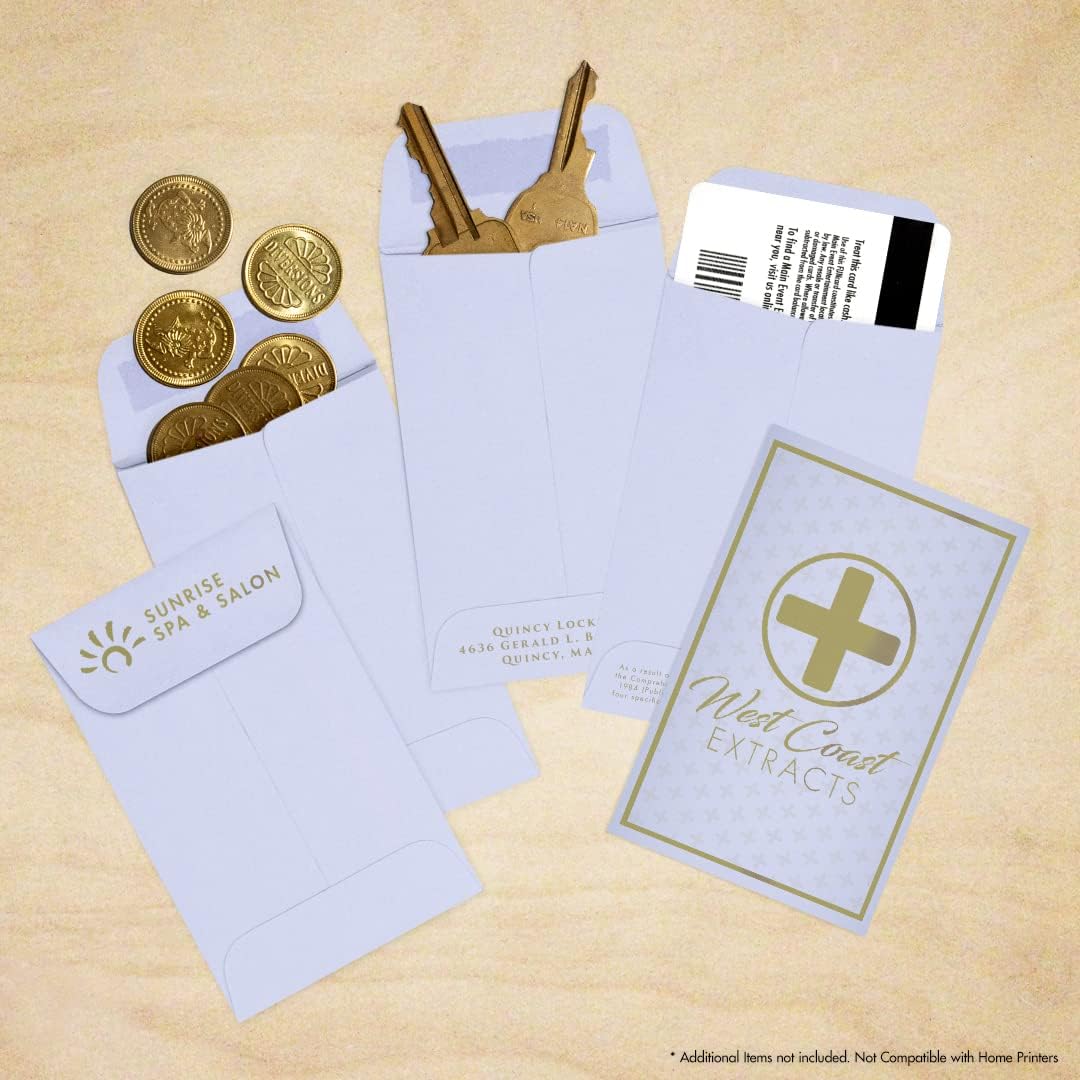 LUXPaper #1 Coin Envelopes | 2 1/4" x 3 1/2" | Lilac Purple | 80lb. Text | 50 Qty