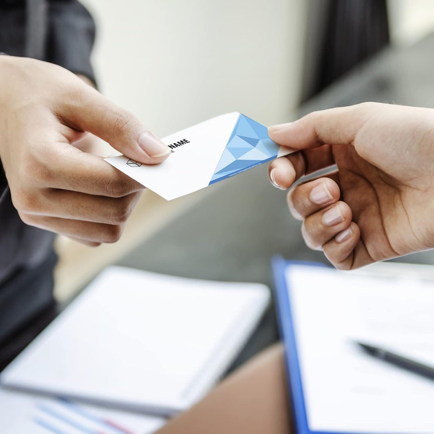 Custom Business Cards with Logo Personalized Double Side Printable Customize Business Cards 1000 500 200 100 for Small Business Women Men-House Cleaning Service