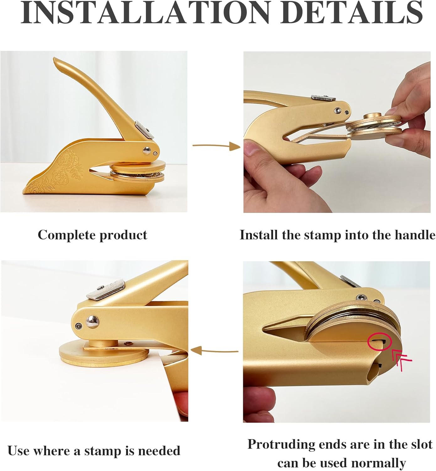 from The Library of Embossers & Stamps Custom Color Self-Inking Stamp with Your Name or Design Great for Personalizing Books, Text Books and Journals (23)