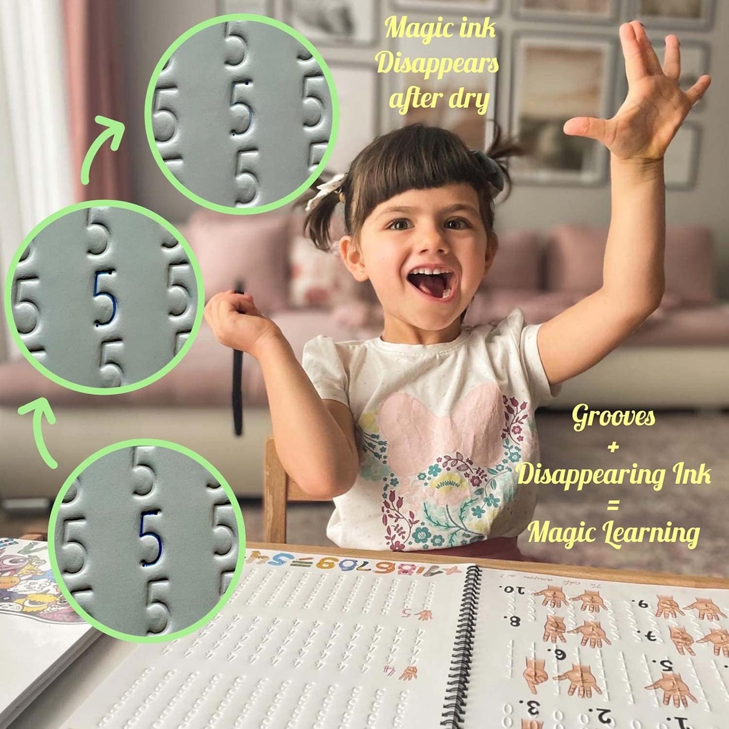 Reusable Notebooks - Fun, Educational, and Innovative for Developing Letter Tracing and Writing Skills