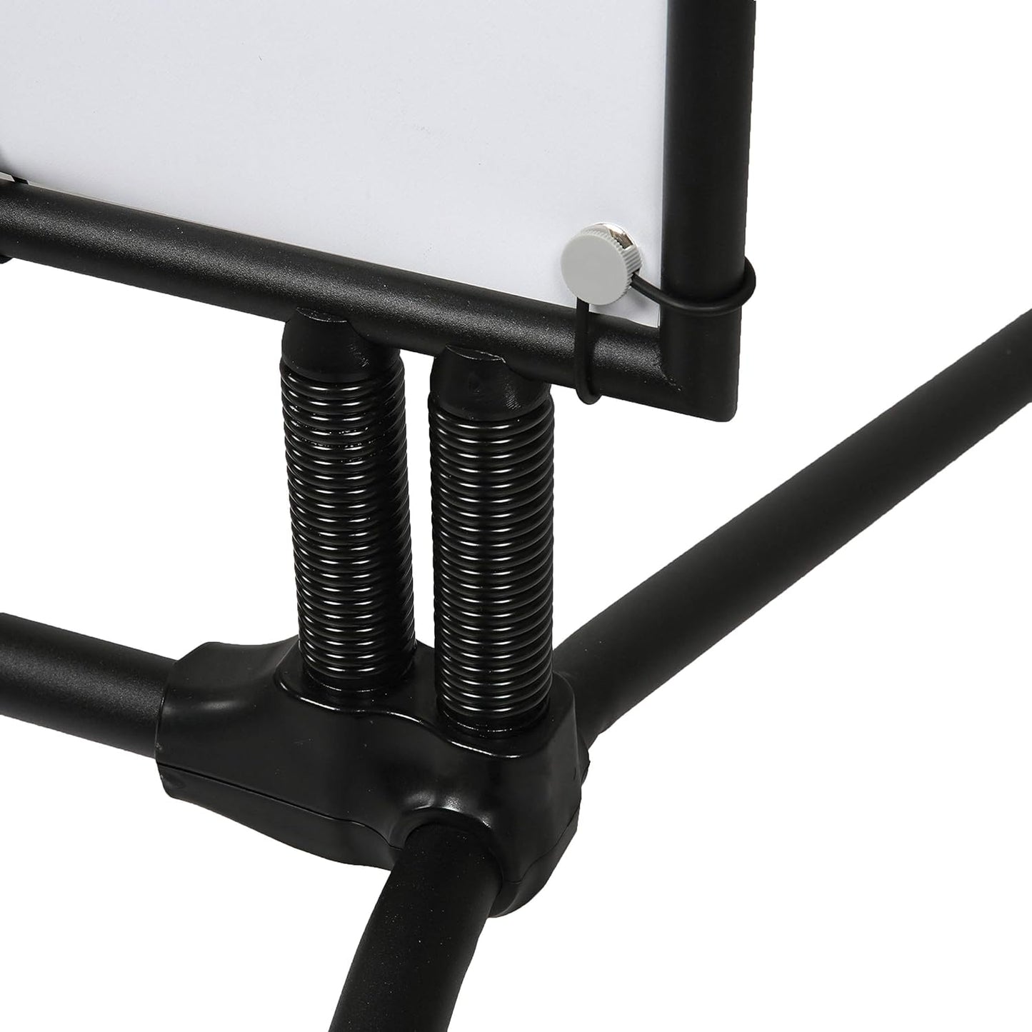 M&T Displays SwingPro Weather-Resistant Outdoor Sidewalk Sign Holder 30x40 Inch Aluminum Banner Frame Pavement Curb Display Stand Black for Restaurant, Business, Advertising