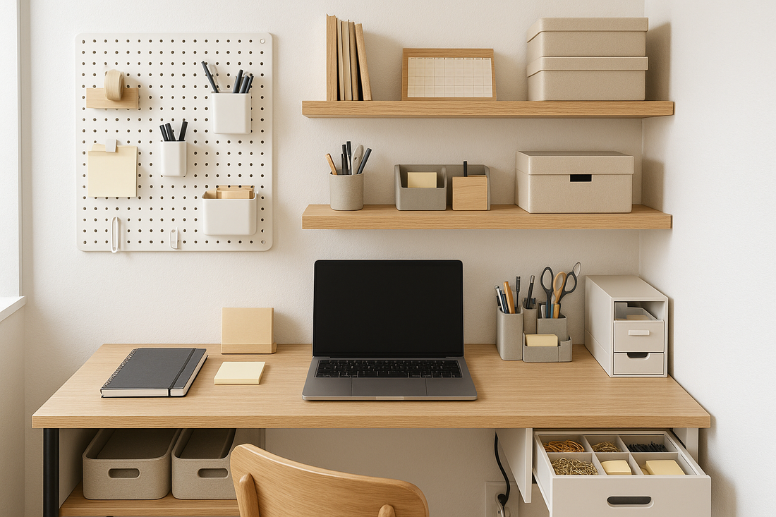 Top Organization Hacks & Office Supplies for Small Work-from-Home Spaces