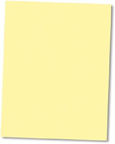 NextDayLabels - Pack of 500 Sheets 8-1/2" x 11" Letter Size CFB NCR (Carbon-Less) Paper, for Laser or Ink Jet Printer (Yellow CFB)