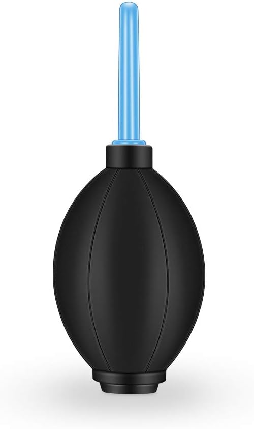 Rubber Air Blower Pump Dust Cleaner for Lens CCD Camera Black