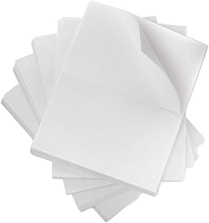 8.5" x 5.5" Half Sheet Self Adhesive Shipping Labels for Laser or Inkjet Printer (200 Labels)
