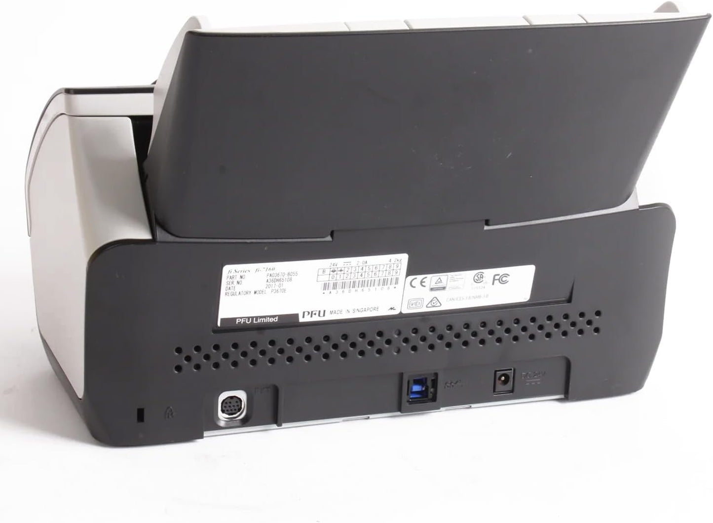 Fujitsu FI-7160 Scanner Bundle for Office, Fast Photo Scanner, Document & Receipt Scanner, Photo Scanners for Old Pictures to Digital Fast, Computer Scanners, Desktop Scanner (Renewed)