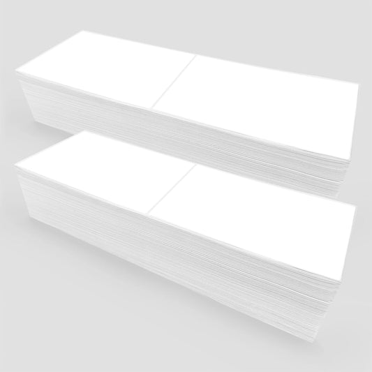Compatible Thermal Labels Replacement for Zebra (【4" x 6"】2 Stack/1000Labels)
