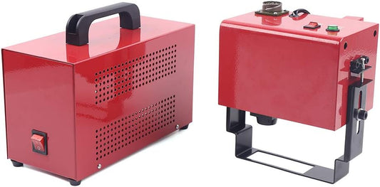 KT-PH03 Handheld Dot Peen Marking Machine, 110V 80x20mm Portable Pneumatic Dot Peen Marking Machine Air Power Metal/Dot Peen Mark Engraving Machine for VIN Code, Number Letter