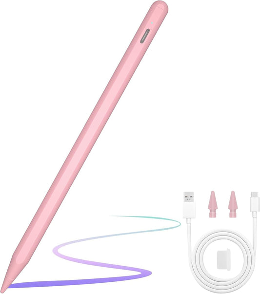 ANYQOO Stylus Pen for iPad 6th-11th Generation - Fast Charge Magnetic Pencil, Compatible with 2018-2025 Apple iPad Pro 11"/12.9"/M4, iPad Air 3/4/5/M2/M3, iPad mini 5/6 Gen/A17Pro