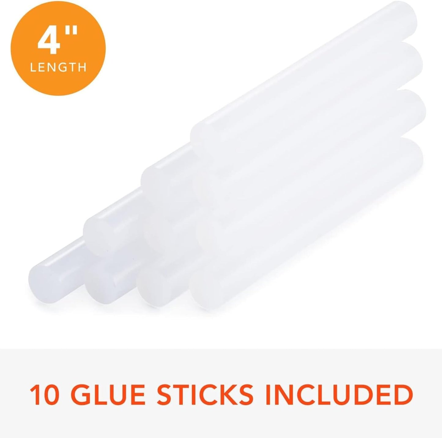 Xyron Full Size Multi-Stick Hot Glue Gun, for Craft & Crafting Projects, Convenient Cartridge Holds up to 3 Sticks, Includes 10 Full Size 4" Glue Sticks (627144)