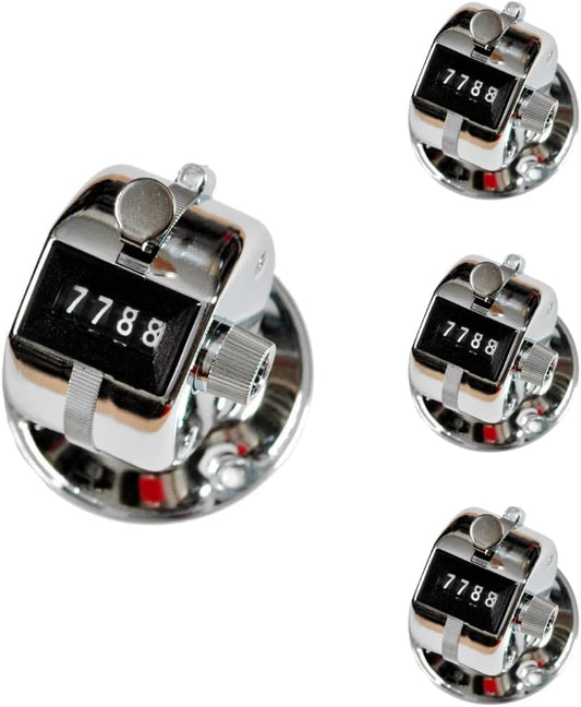 TC-08 Desk Tally Counter with Base, Digital Desktop Counter Clicker Mechanical Number Click Counter (4)