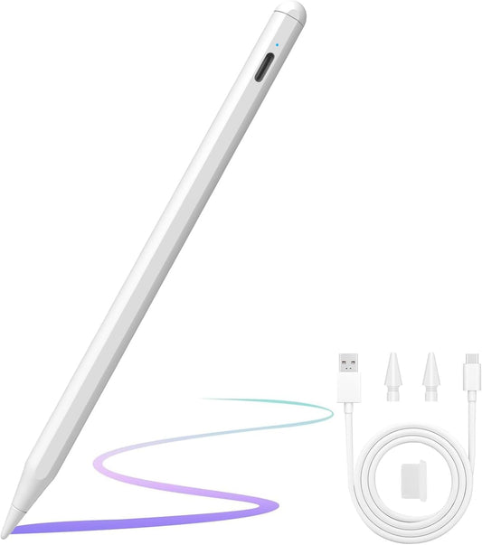 ANYQOO Stylus Pen for iPad 6th-11th Generation - Fast Charge Magnetic Pencil, Compatible with 2018-2025 Apple iPad Pro 11"/12.9"/M4, iPad Air 3/4/5/M2/M3, iPad mini 5/6 Gen/A17Pro