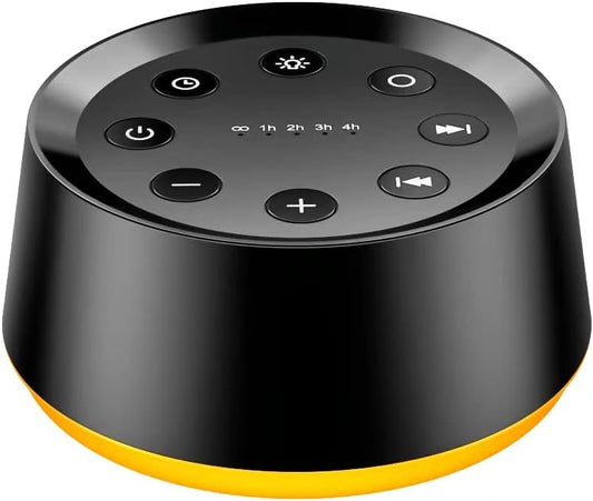 Brown Noise Sound Machine with 30 Soothing Sounds 12 Colors Night Light White Noise Machine for Adults Baby Kids Sleep Machines Memory Function 36 Volume Levels 5 Timers for Home Office Travel