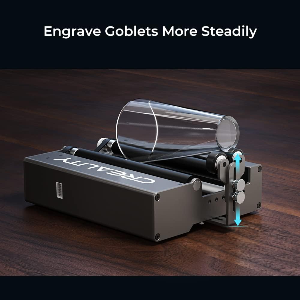 Official Creality Rotary Roller for Laser Engraving Machine, Compatible with Creality Cr-Laser Falcon 10W and 22W CR Falcon 2