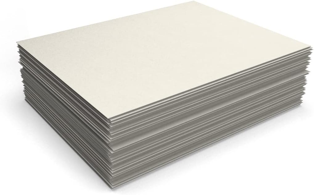 LUXPaper 8.5" x 11" Paper | Letter Size | Quartz Metallic | 80lb. Text | 50 Qty