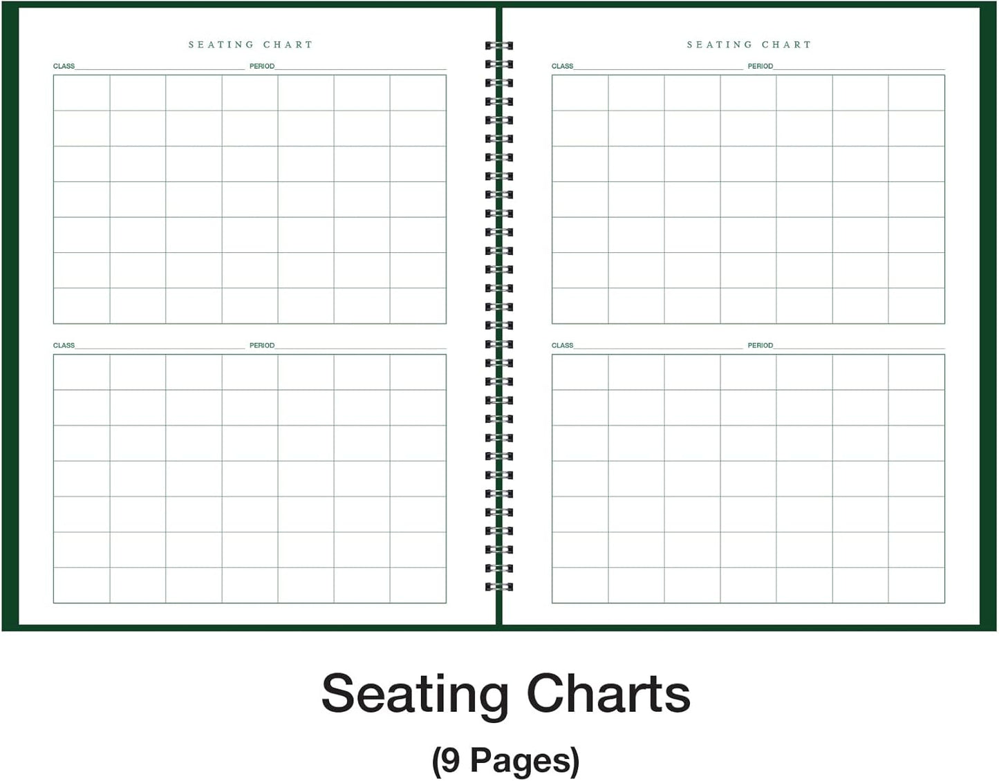 Ward Combination 9-10 Week Class Record + 6 Period Lesson Plan Book