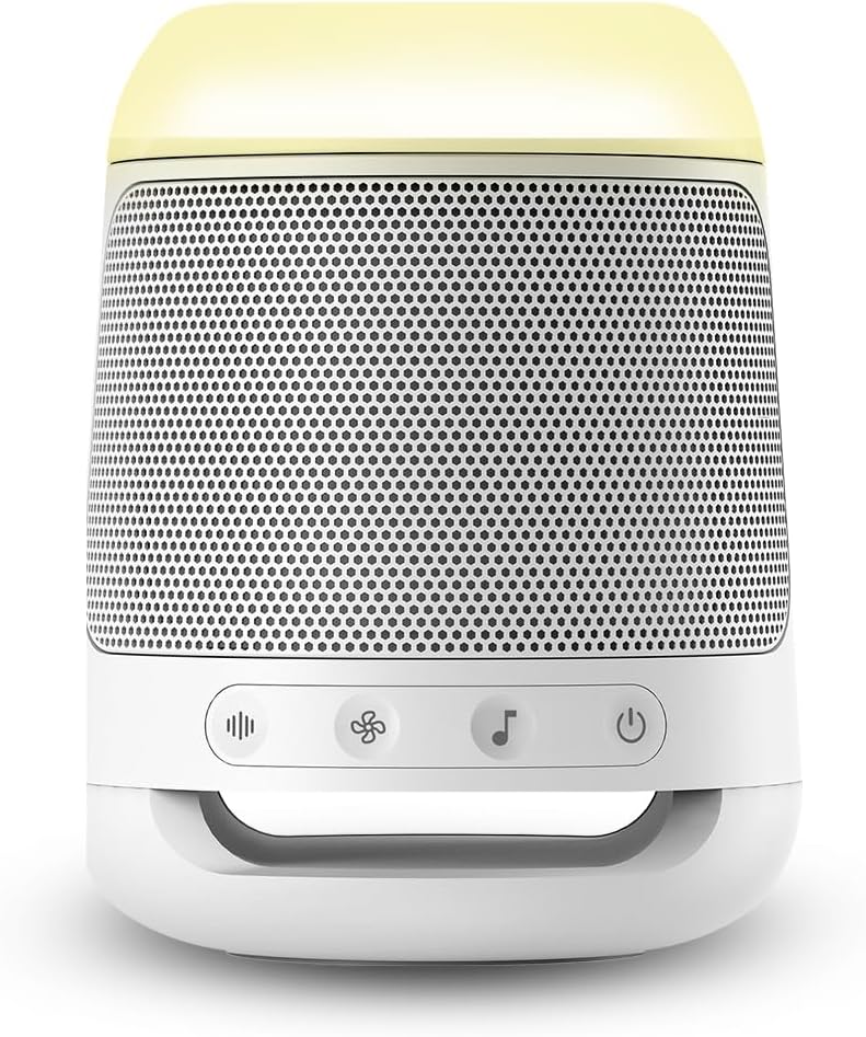 Avantree Dream - Sleep Sound Machine & White Noise Speaker with 28 Audio Tracks, Built-in Timer, Portable Build, and Built-in Night Light, Sleeping Speaker for Adults