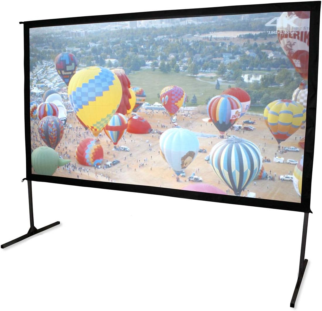 Elite Screens 100-inch Wraith Veil DUAL, 16:9, 0.8 Gain, 150° Viewing Angle, Front & Rear Projection Screen, Yardmaster 2 OMS100H2-Dual