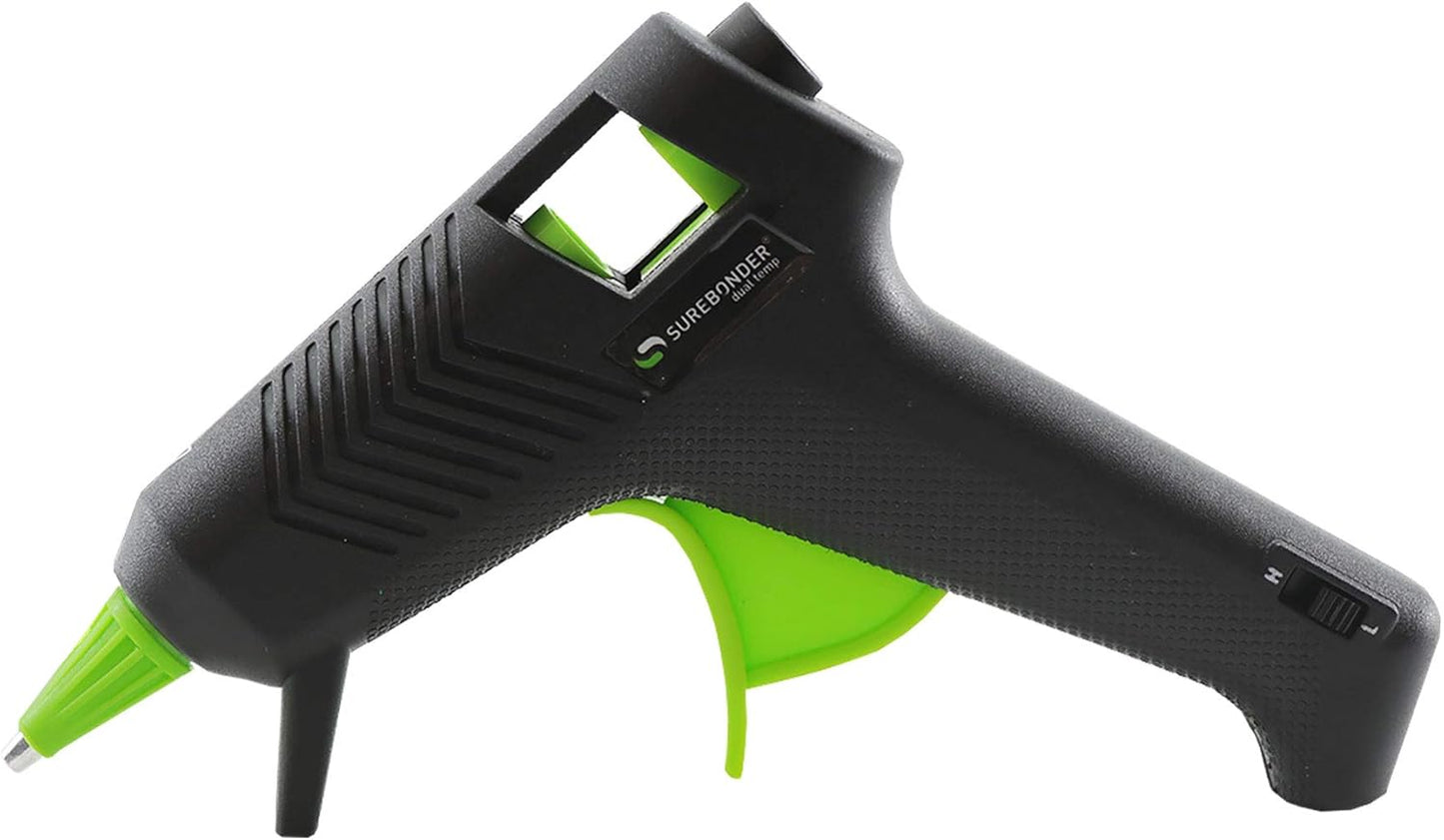 Surebonder Mini Dual Temperature Glue Gun, 20W, Compact Design, Fast Heating, High & Low-Temperature Switch, Perfect for DIY Crafts, Quick Repairs, and Arts Projects