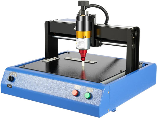 Wawuwao Electric Metal Marking Machine, 400W Metal Tag Nameplate Engraving Machine for Fixed Characters, Serial Numbers, Dates, Graphics Marking