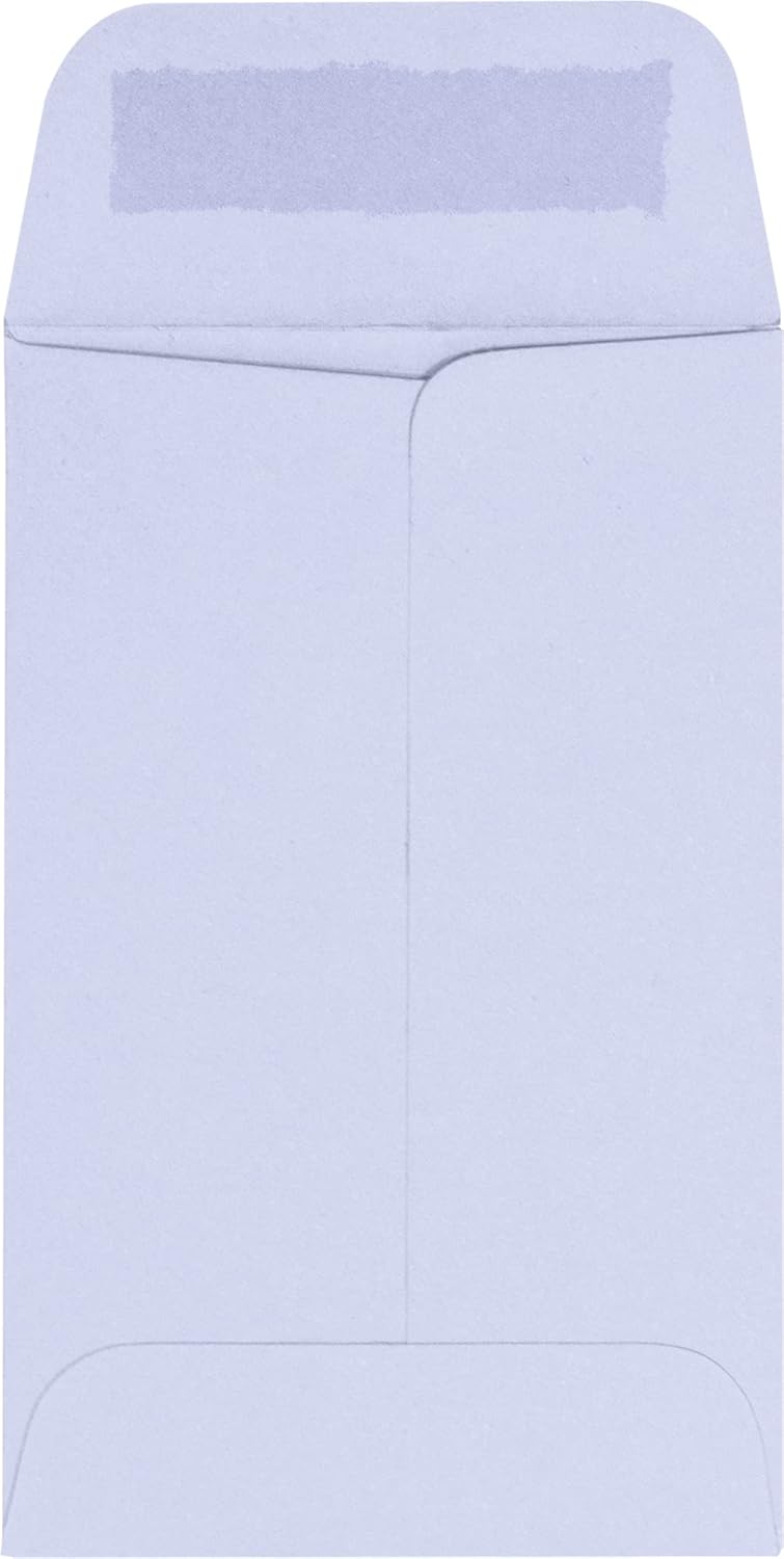 LUXPaper #1 Coin Envelopes | 2 1/4" x 3 1/2" | Lilac Purple | 80lb. Text | 50 Qty