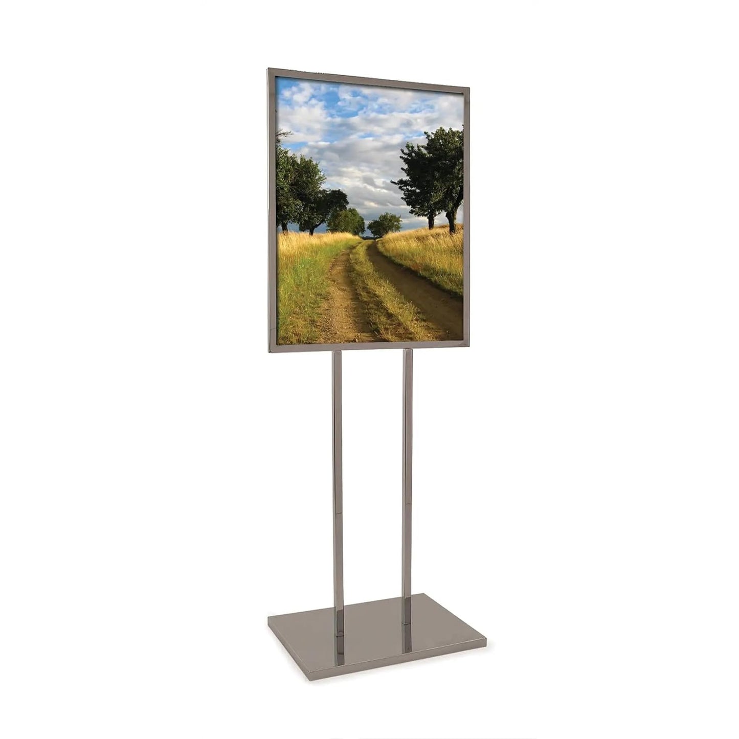 Econoco BH29 Bulletin Sign Holder with Extra-Heavy Raised Base, 22" x 28"
