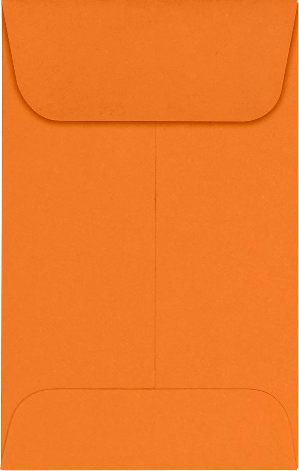 LUXPaper #1 Coin Envelopes | 2 1/4" x 3 1/2" | Mandarin Orange | 80lb. Text | 1,000 Qty