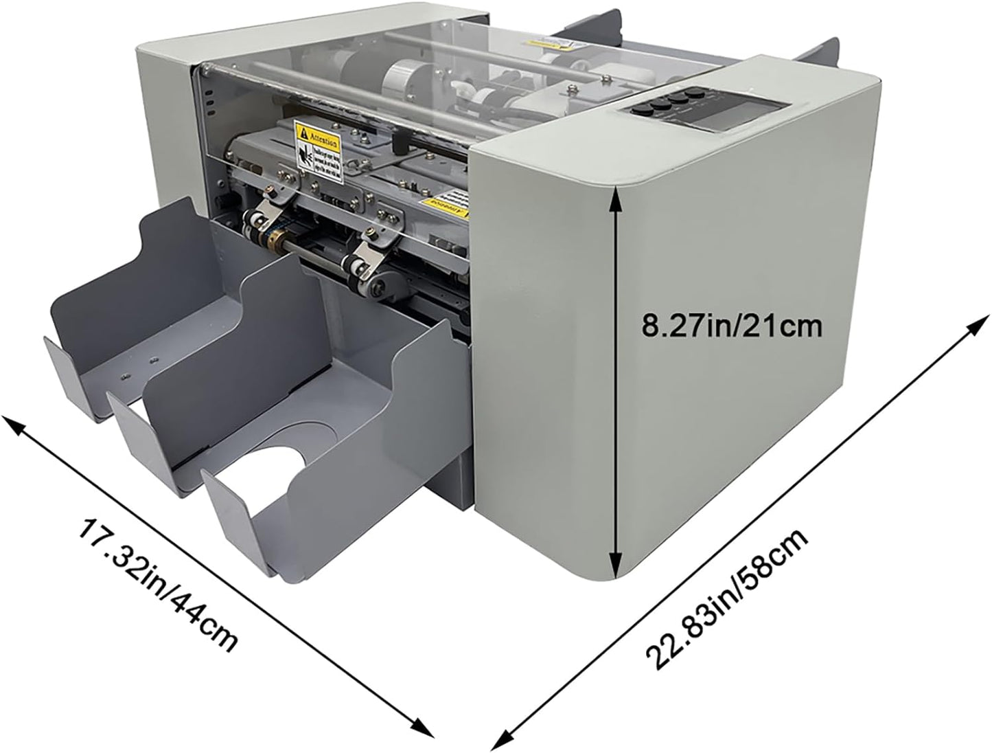 Fully Automatic Business Card Cutting Machine Automatic Paper Feeding in Double Rubbing A4 Business Card Cutter Cutting Speed 30 pcs/min 110V