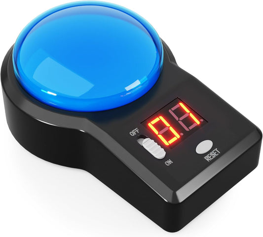 Large Digital Counter with Magnetic Back | Perfect as a Workout, Golf, Pitch, Lap, Warehouse or People Counter | Magnetic, Portable, Compact, Quiet & Discrete