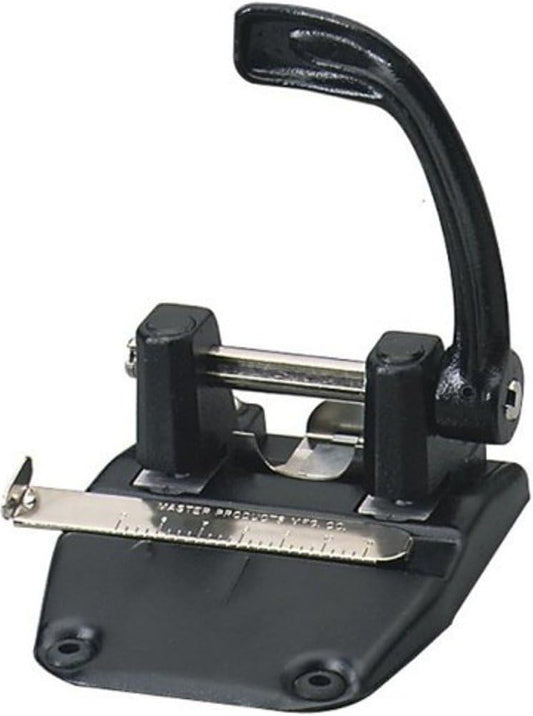 Martin Yale 3275B Master Hole Punch, Large Capacity Chip Pan for Easy Clean-up, Punches Up To 40 Sheets of 20 Pound Bond Paper, Adjustable Guide
