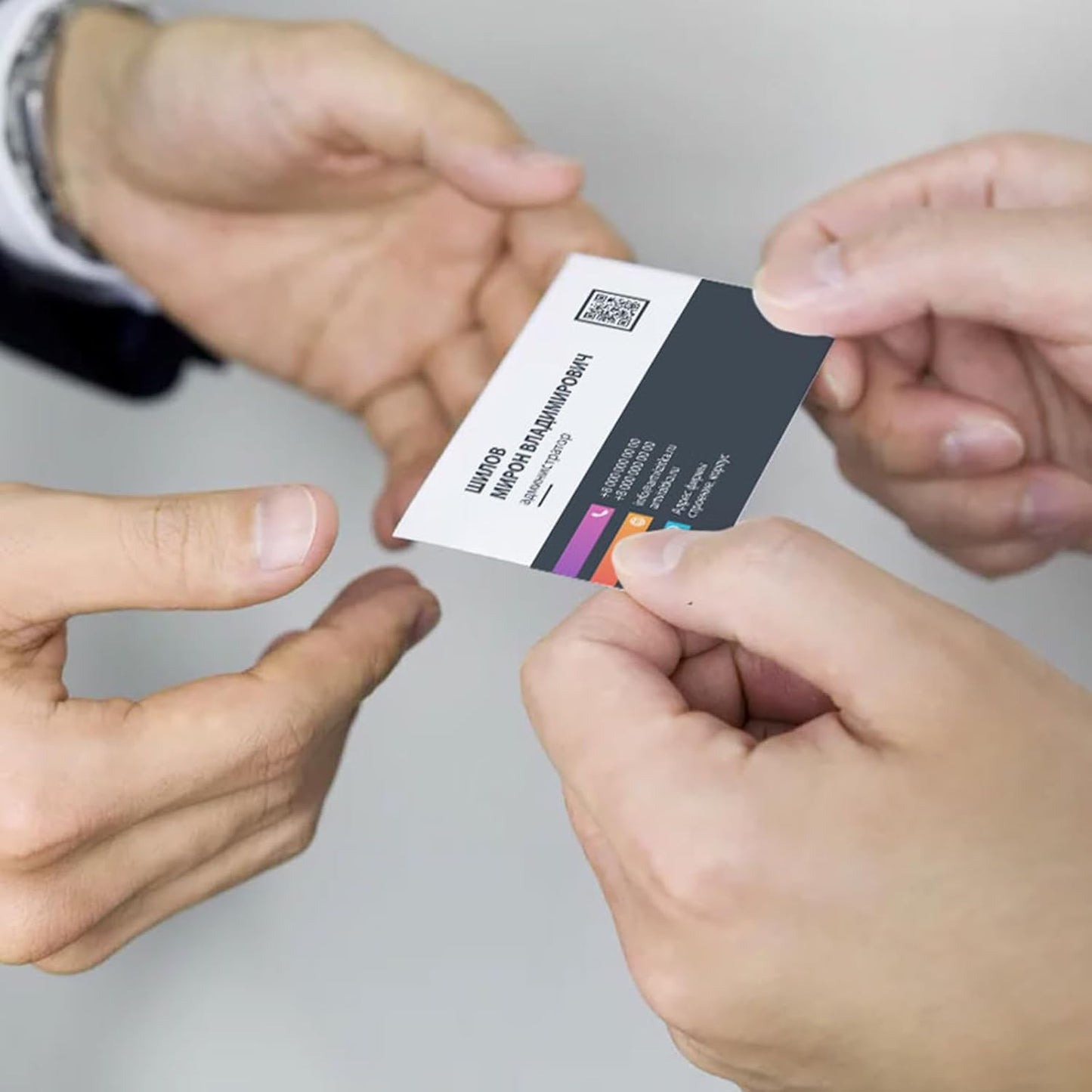 Custom Business Cards Customizable with Logo Text,Personalized Business Cards Photo Printable Taxi Cards 1000 500 200 100 Double Sided Customize Cards for Small Business Waterproof