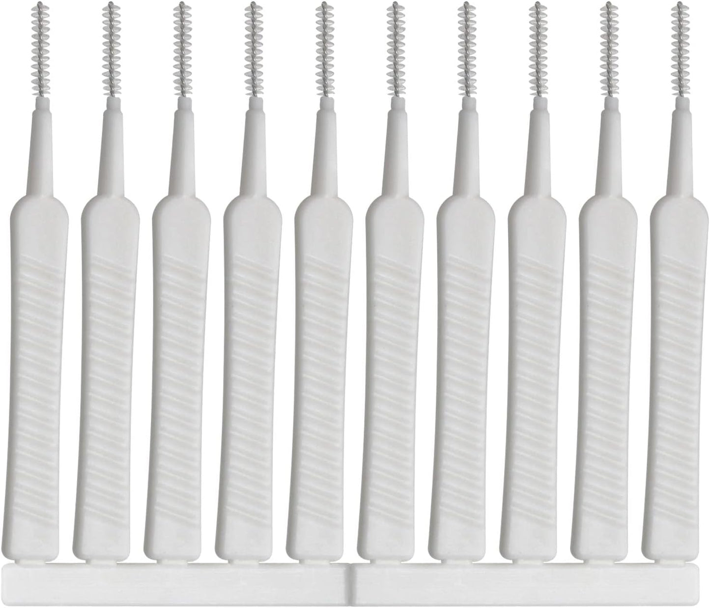 MEETOOT 50pcs Multifunctional Mobile Phone Charging Port Cleaning Brush 65mm Dust Shower Hole Cleaning Mini Brush Bendable Mini Soft Round Brushes