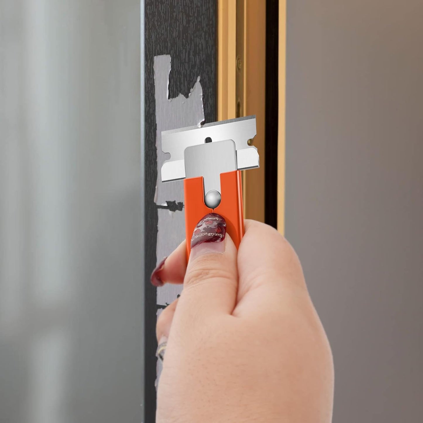 DIYSELF 24-Pack Utility Knife, Retractable Box Cutter for Cartons, Cardboard and Boxes, Boxcutter, Small Box Knife, Box Cutters Bulk (Orange)