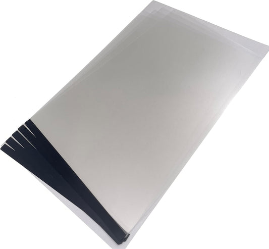 5pc X Carrier Sheets Compatible with Doxie Go SE DX400 Q Q2 A4 Letter Size Scanner Scan A3 B4 Odd-Sized Flimsy Wrinkled Folded Torn Fragile Paper Receipt Newspaper Clipping Crinkled Photo