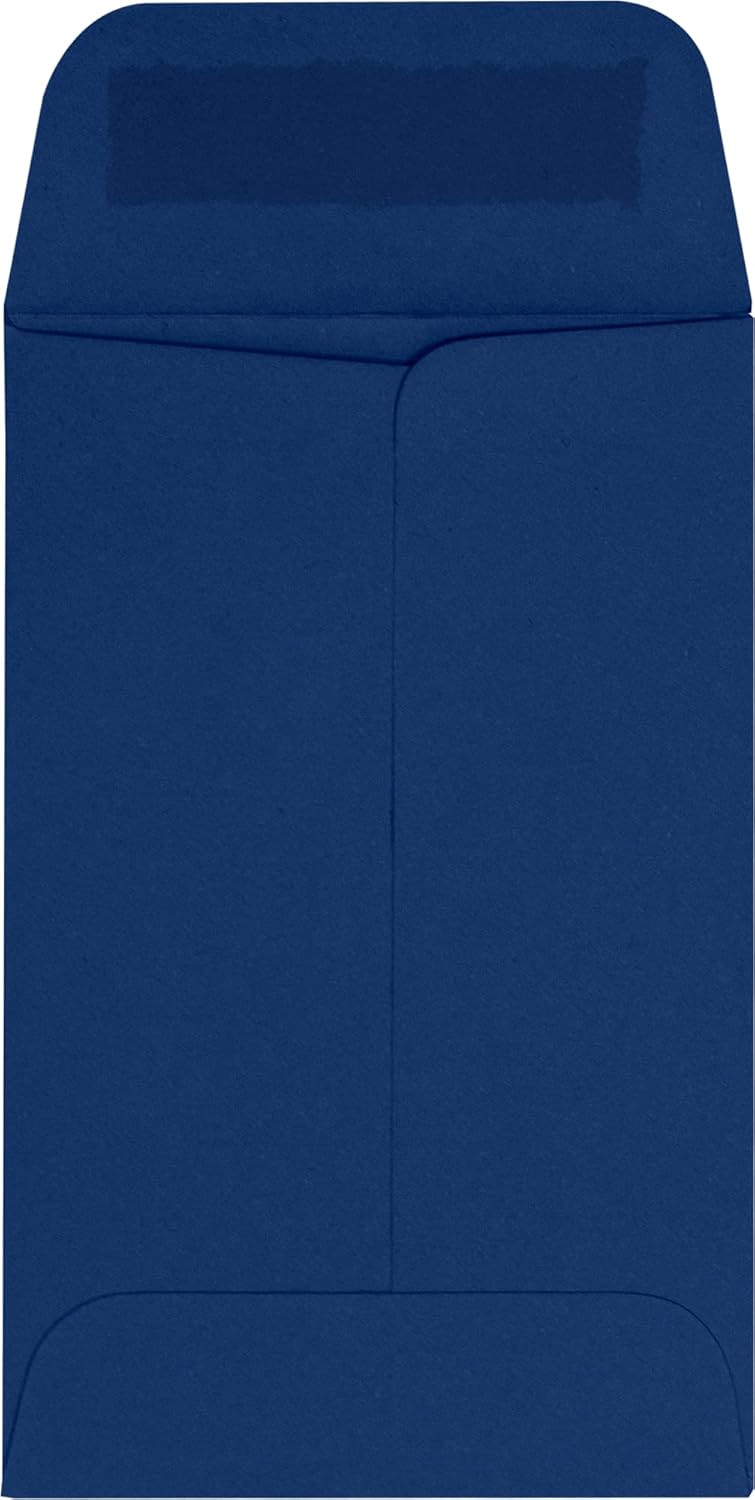 LUXPaper #1 Coin Envelopes | 2 1/4" x 3 1/2" | Navy Blue | 80lb. Text | 250 Qty