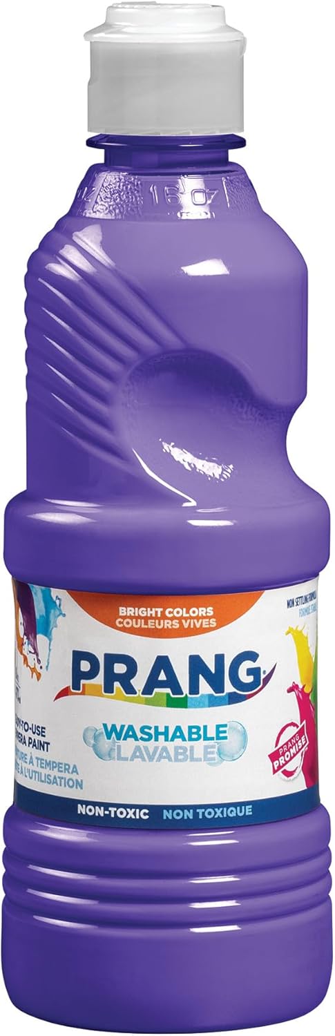 Prang Washable Tempera Paint, Violet, 16 Oz., 1 Count