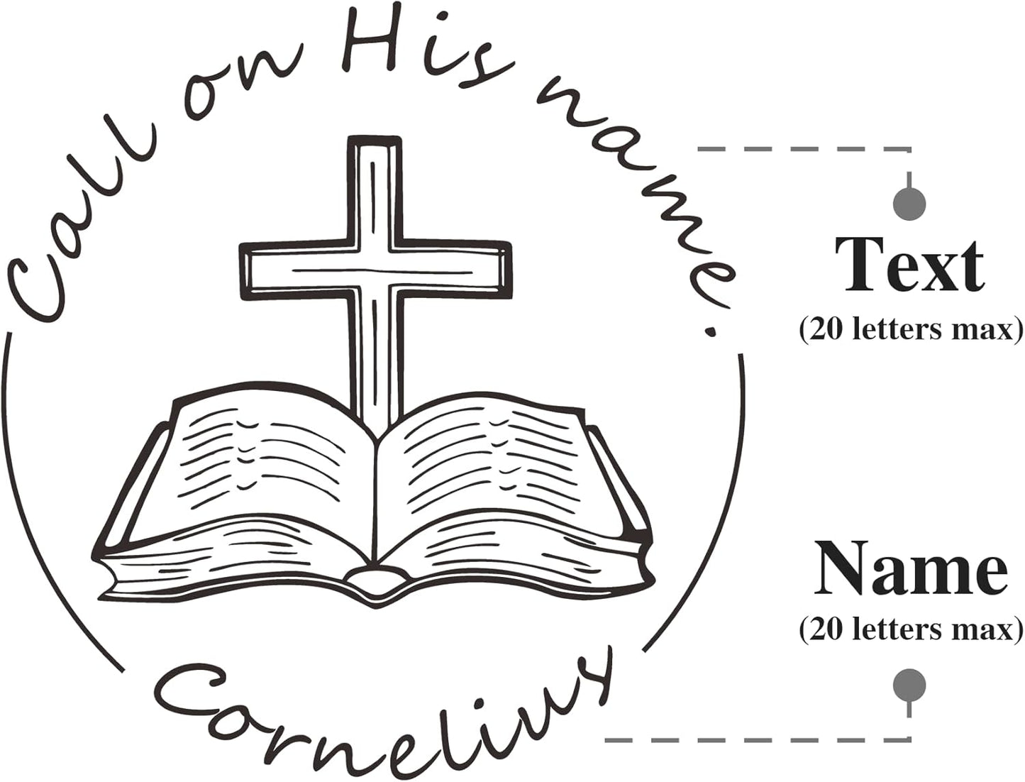 from The Library of Embossers & Stamps Custom Color Self-Inking Stamp with Your Name or Design Great for Personalizing Books, Text Books and Journals (29)