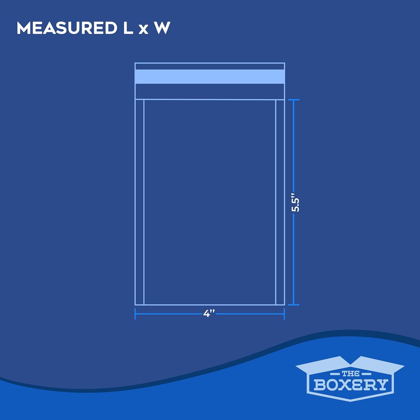 The Boxery 4x5.5" Clear Self-Sealing Bubble Out Bag Pouches -500 Pack- Bubble Cushion Wrap Bags for Packing, Storage, Moving, and Shipping fragile items