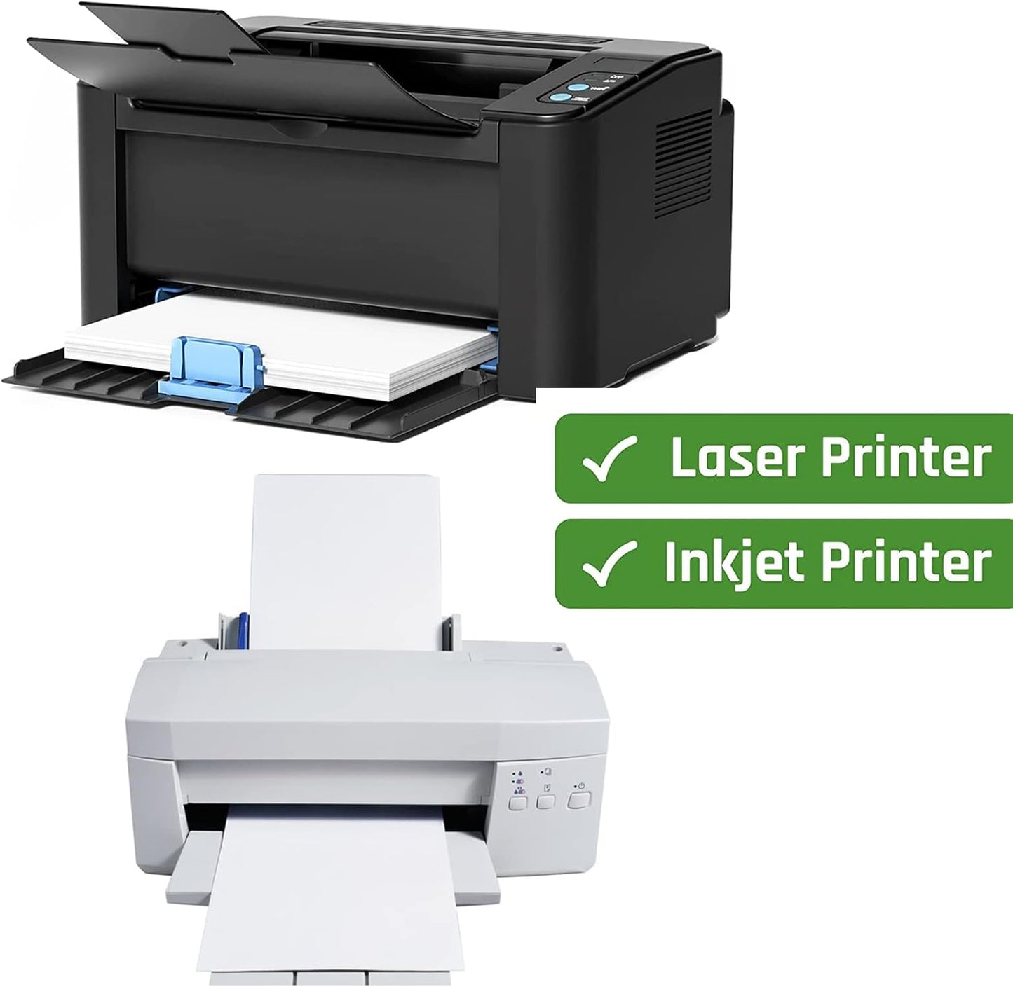 MPRT 2" x 4" Shipping Address Labels 1000 Label Stickers Paper for Laser & Inkjet Printer 10 per Page Printable Mailing Labels - Matte, 100 Sheets