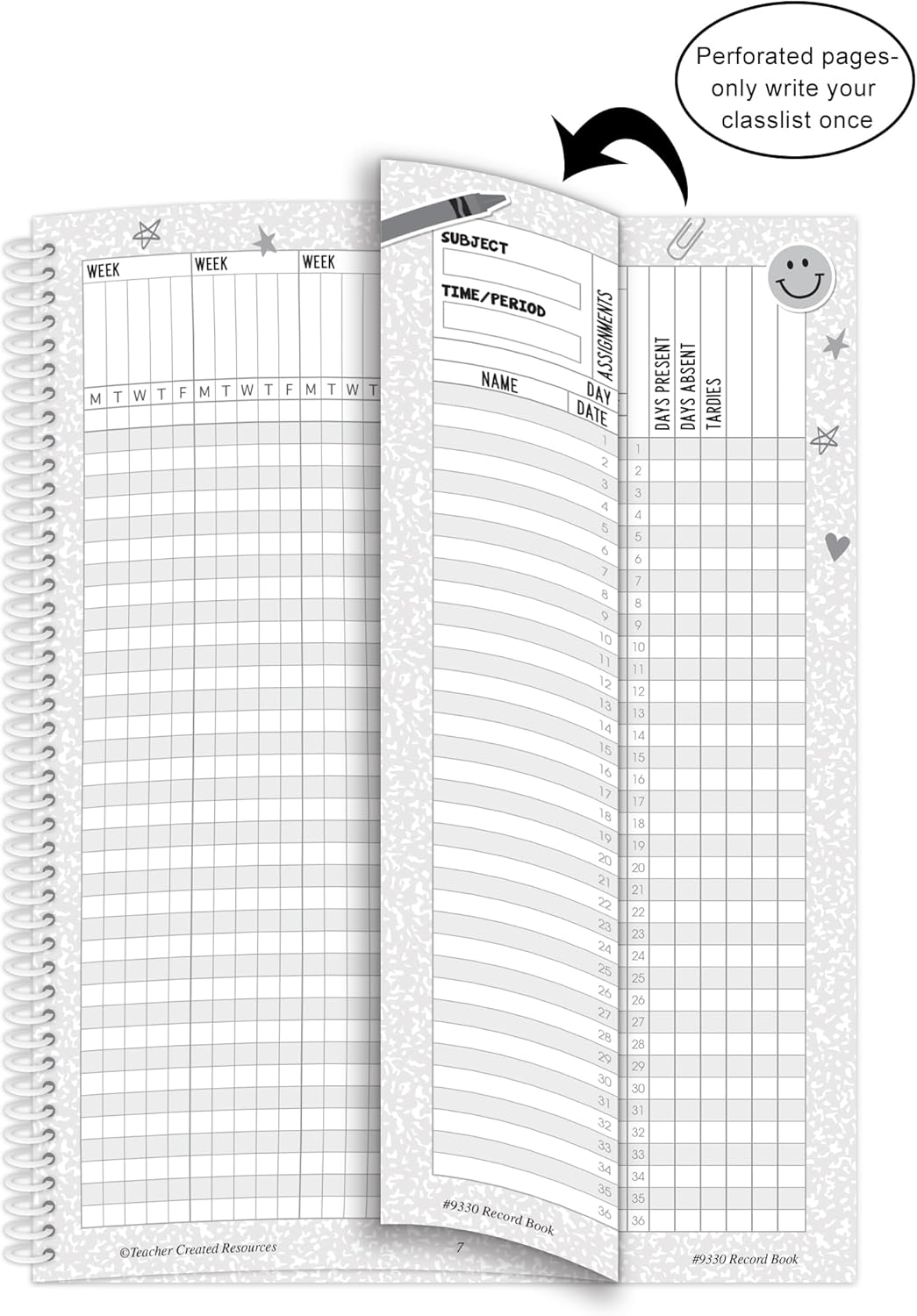 Teacher Created Resources Cool for School Record Book (TCR9330)