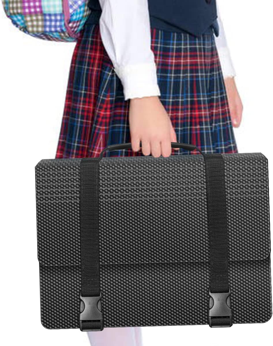 Expanding File Folders,Accordion File Organizer with Handle,25 Pockets Portable Filing Box for Paperwork Documents Paper,A4/Letter Size