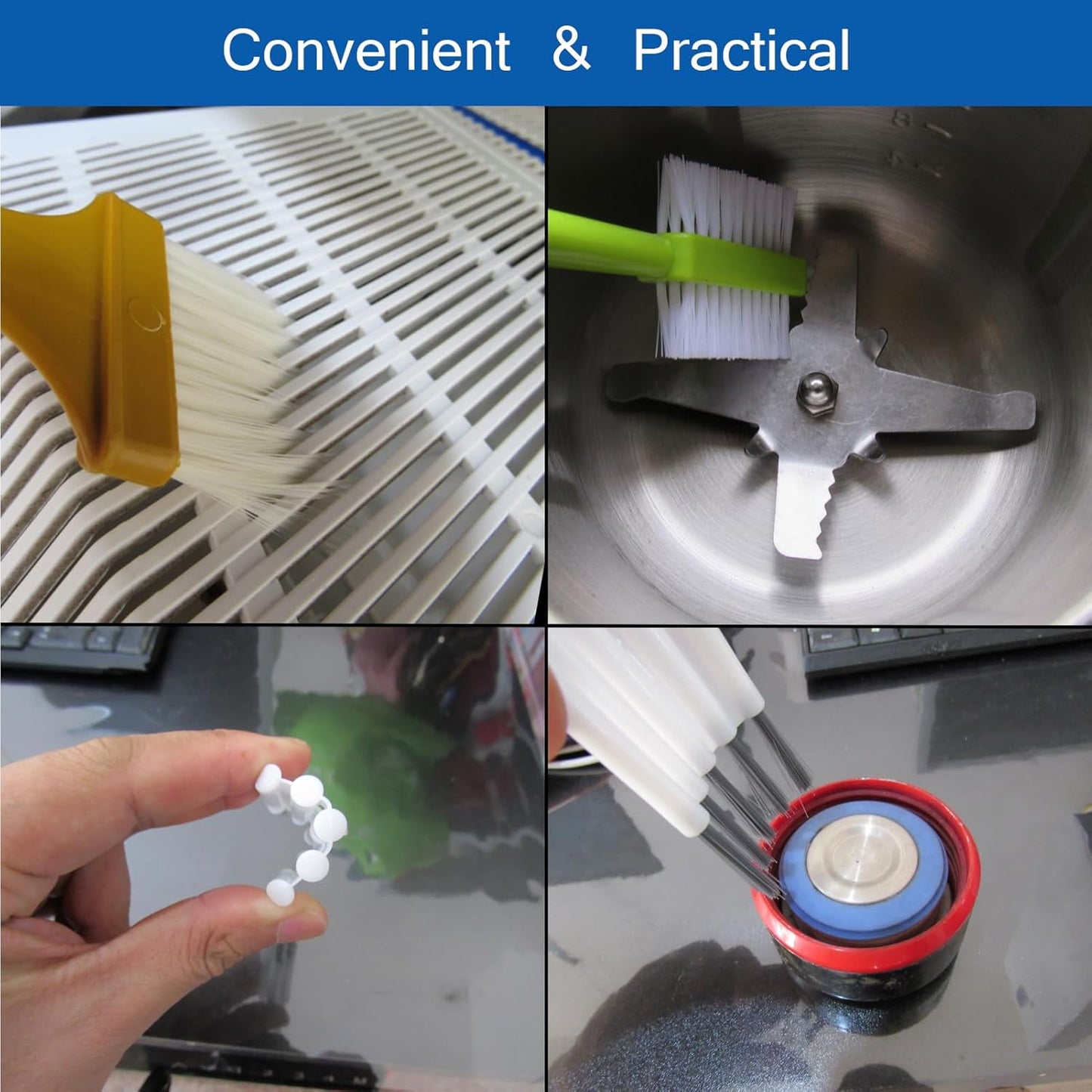 Small Cleaning Brush,Electronics Brush for Cleaning Computer Keyboards,Laptop,Sewing Machine,Cleaning Brush Kit (Set of 22)