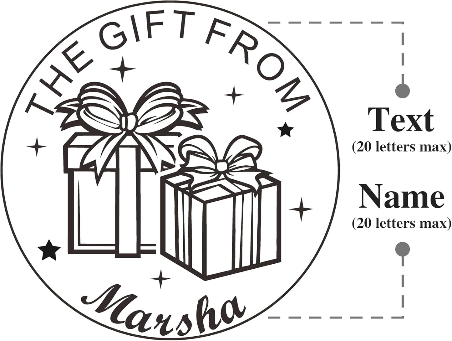 from The Library of Embossers & Stamps Custom Color Self-Inking Stamp with Your Name or Design Great for Personalizing Books, Text Books and Journals (12)