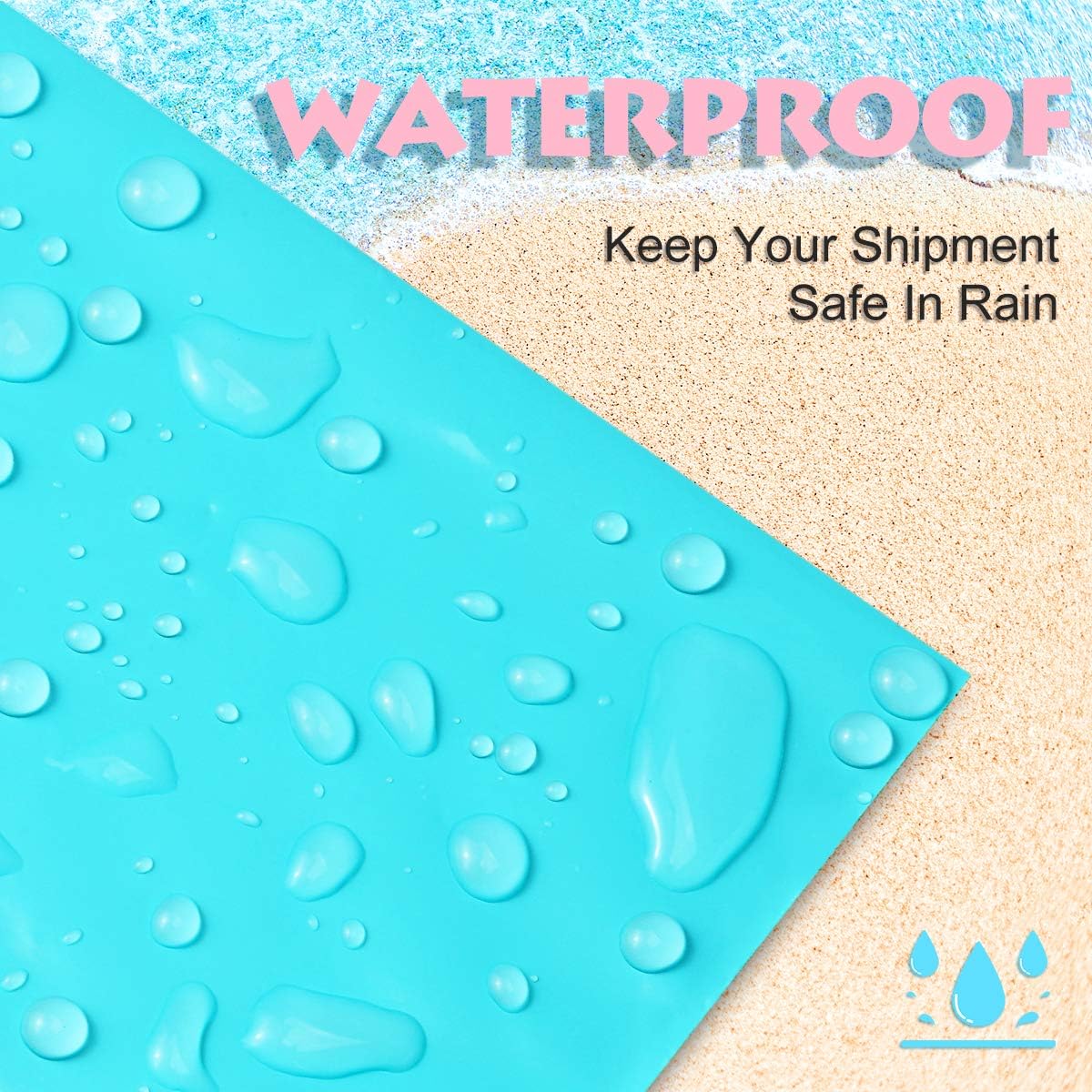 UCGOU Poly Mailers 10x13 Inch Teal 200 Pack Shipping Bags #4 Strong Mailing Envelopes Boutique Packaging Postal Self Seal Adhesive Waterproof and Tear Proof Small Business for Clothes Books