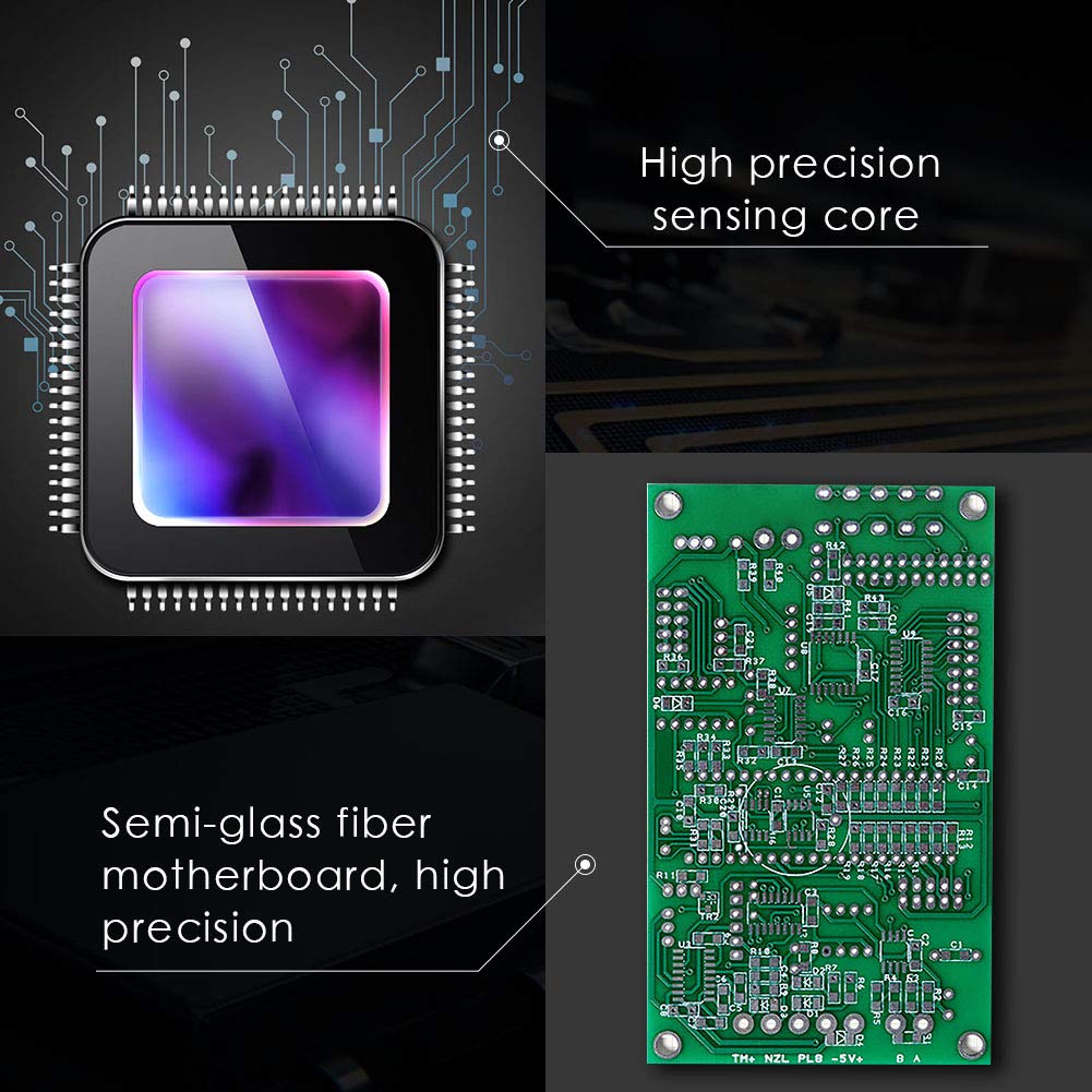 Digital Counting Scales Grams Industrial Scale 33lbs×0.0011lb-15kg x 0.5g High-Precision Electronic Gram Scale with RS232 Port for Connecting Computer or Printer