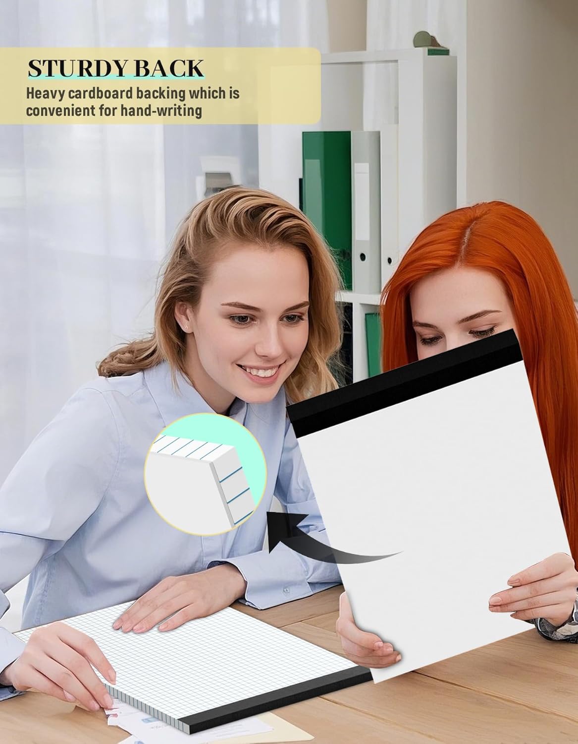 2 Pack Graph Paper Pad 11x17 for Blueprint Drawings, Drafting, Engineering Drawing, and Planning, 4x4 Quad Ruled Blueprint Quadrille Paper, Perforated Large Grid Paper Drafting Paper 30 Sheets/Pad