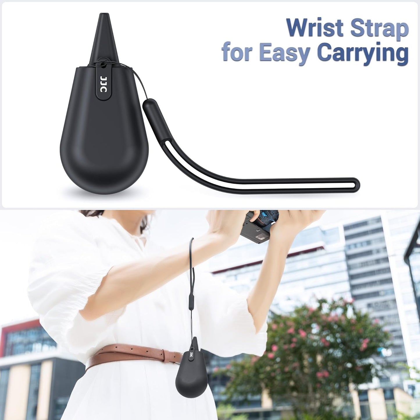 JJC Pocket-Sized Silicone Camera Dust Blower Lens Air Blower, Small Camera Lens Cleaner Air Blower for Sensor LCD Keyboards Filters Printing, Compact Portable Dust Blower for Outdoor Travel Cleaning