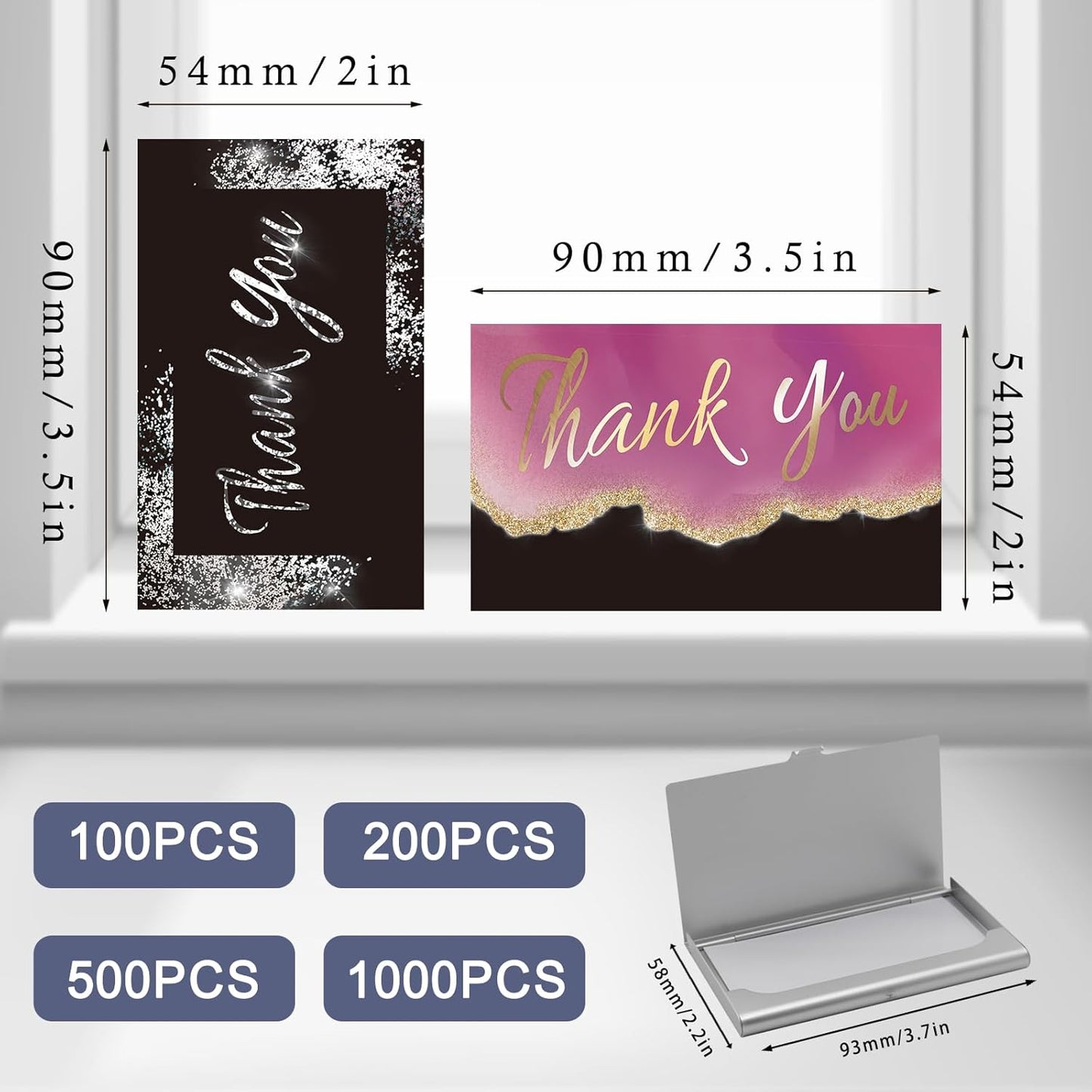 Custom Business Cards Customizable with Logo Text,Personalized Business Cards Photo Printable Taxi Cards 1000 500 200 100 Double Sided Customize Cards for Small Business Waterproof