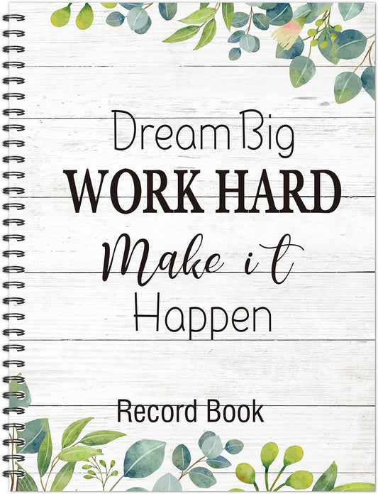 Faccito 8.3'' x 11'' Teacher Record Book 2025 Grade Book Undated Attendance Register Class Student Roster Monthly Reminder Grading Chart Gift for Elementary Classroom School Office(Farmhouse Style)